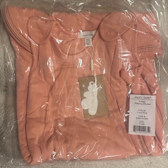 💜$20 FLASH SALE💜Angel Dear Viscose Bamboo Sleep Bag 0-6M NWT - Picture 2 of 2